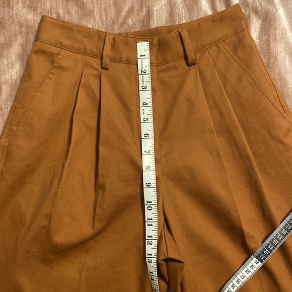 NWT - AKNVAS O'Connor Pleated Straight-Leg Pants - Picture 9 of 10